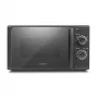 CASO M20 EASY 03309 solo-mikroaaltouuni, 20 L, 700 W, 35 minuutin ajastin, musta/harmaa