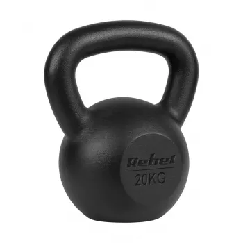 Valurautainen kahvakuula 20 kg, REBEL ACTIVE