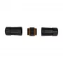 CAT6a ulkoliitin IP68 RJ45 naaras-naaras suojattu Ethernet-liitin