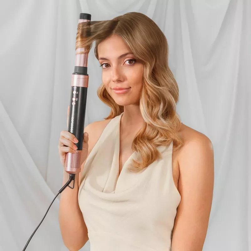 Cecotec Bamba CeramicCare 14-in-1 AirGlam kuumailmamuotoilija musta