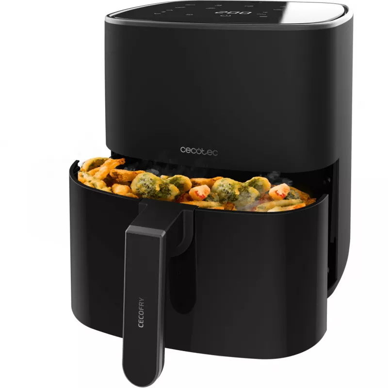 CECOTEC Cecofry Fantastik 5500 kuumailmafriteerauskeitin, 5,5L, 1500W, musta