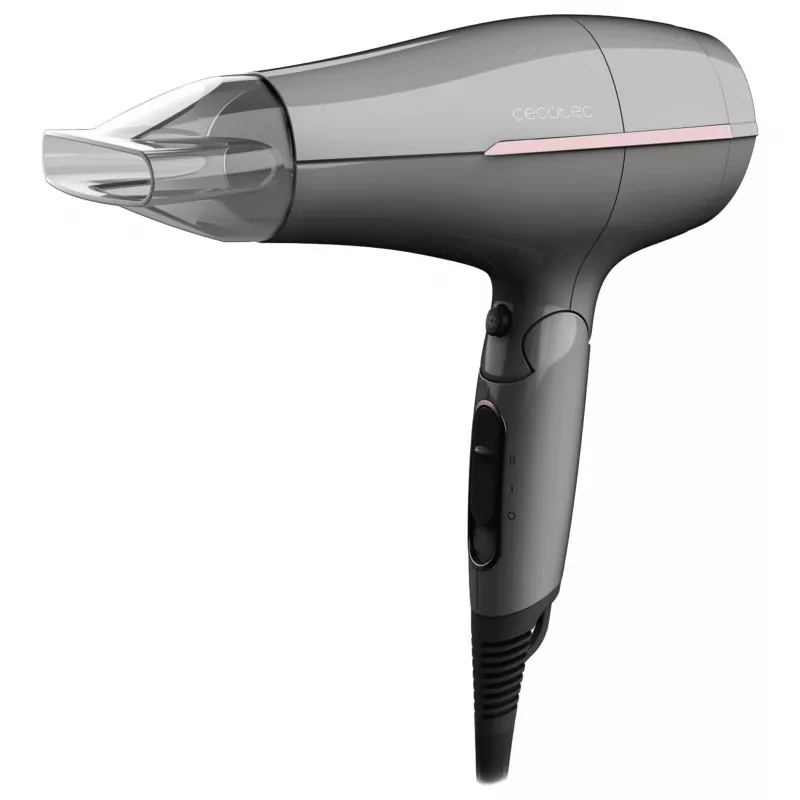 Cecotec IoniCare Power&Go Heaven 2000 W ionihiustenkuivaaja diffuusorilla, harmaa