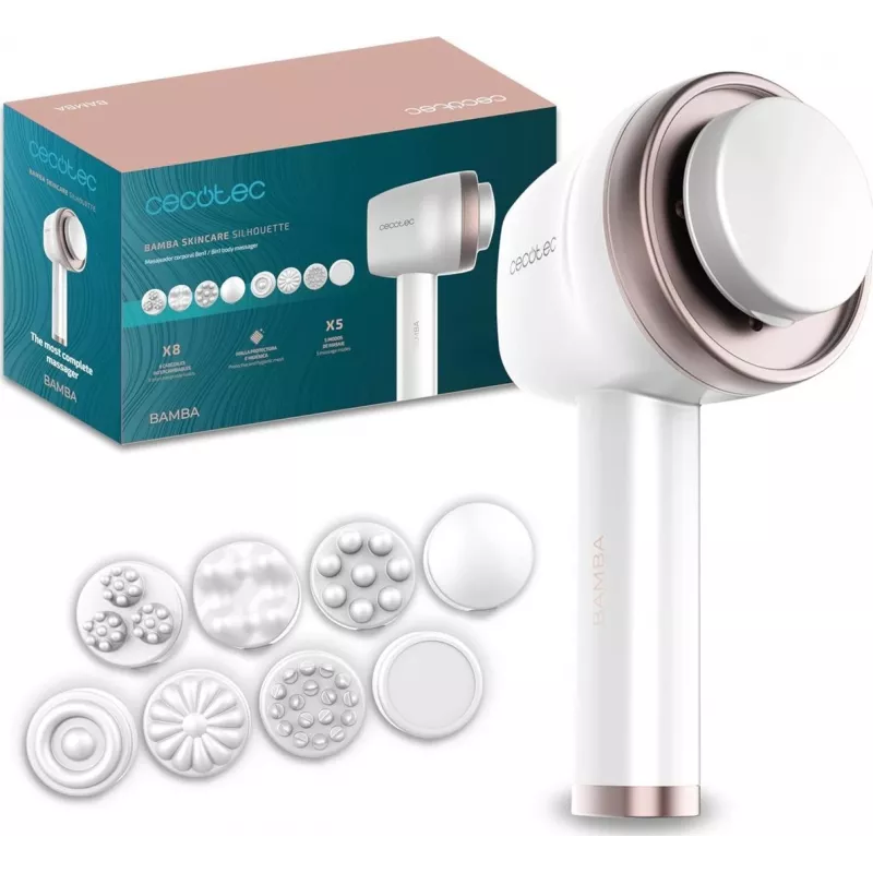 Cecotec SkinCare Push Up kasvohierontalaite, valkoinen