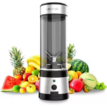 Cecotec Smoothie Blender WanderlustMix USB kannettava 126 W 0,4 L jäänmurskaus inox