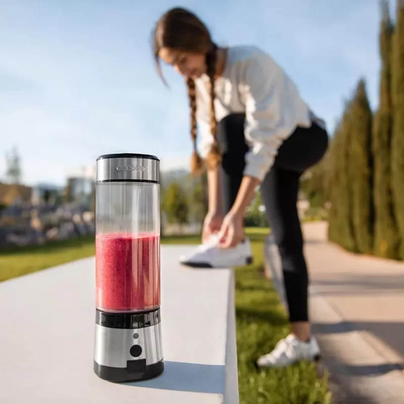 Cecotec Smoothie Blender WanderlustMix USB kannettava 126 W 0,4 L jäänmurskaus inox