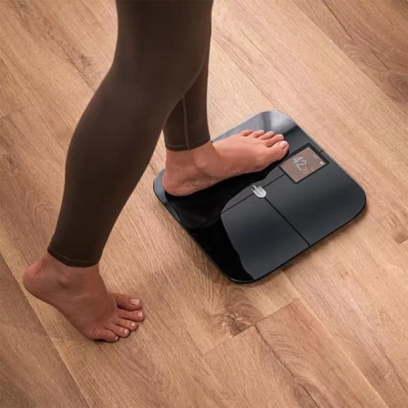 Cecotec Surface Precision HealthySmart henkilövaaka BMI- ja kehonkoostumusanalyysillä, 180 kg kapasiteetti, Bluetooth, musta