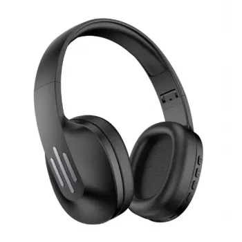 Celly FLOWBEAT over-ear-kuulokkeet mikrofonilla - musta
