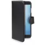 CELLY WALLY lompakkokotelo Samsung Galaxy A26 5G -puhelimelle, musta