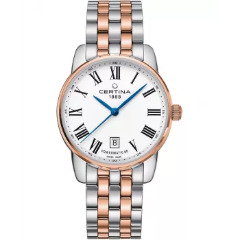 CERTINA DS Action Day-Date Automatic miesten kello 39 mm kaksivärinen ruostumaton teräs C034807220130