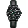 CERTINA DS Action Diver Automatic 42 mm musta kellotaulu ruusukulta PVD teräs ja nahka kello C034453360570