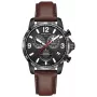 CERTINA DS Action Diver Automatic miesten kello 42mm ruusukulta PVD ruskea nahkaranneke C034654360570