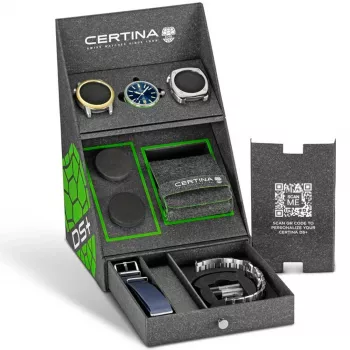 CERTINA DS Action Diver Automatic miesten kello 43 mm sininen kellotaulu ruostumaton teräs Milanese-ranneke C041407190410