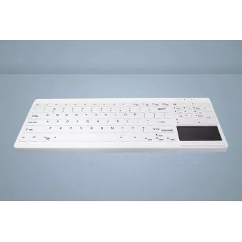 CHERRY Active Key MedicalKey AK-C7412 johdollinen USB-näppäimistö saksalainen QWERTZ-asettelu valkoinen desinfioitava IP68