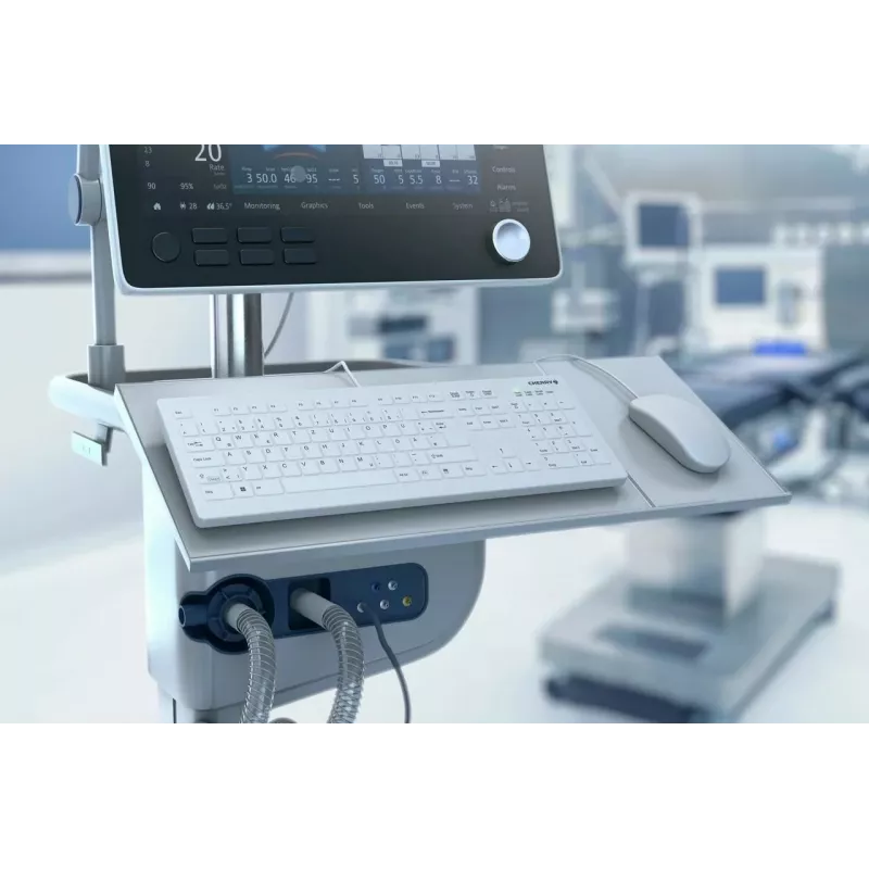 Cherry AK-C8112 Medical Keyboard valkoinen