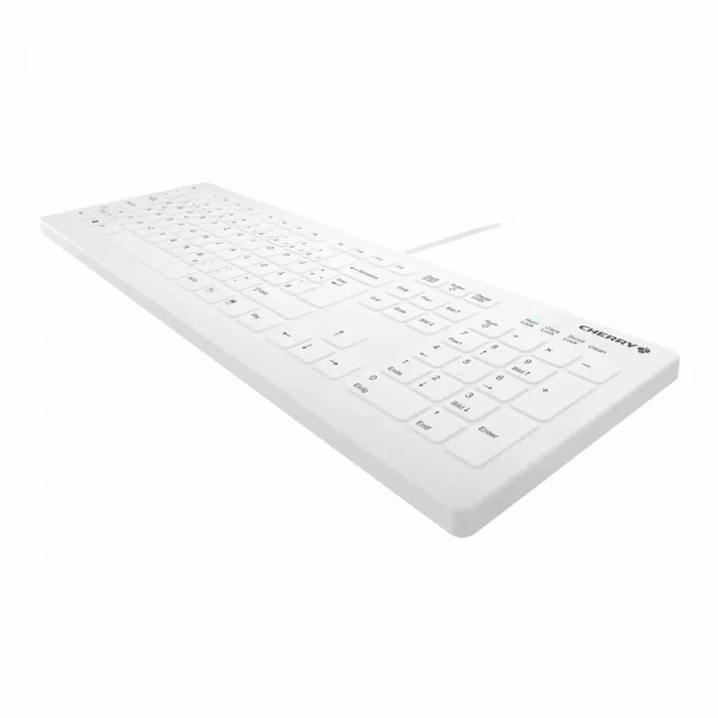 Cherry AK-C8112 Medical Keyboard valkoinen
