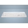 CHERRY Contour Active Key QuickClean AK-C7012 johdollinen näppäimistö, musta, QWERTY, USB, CHERRY SX Scissor Technology, 105 näppäintä, Slim Design, desinfioitava pinta