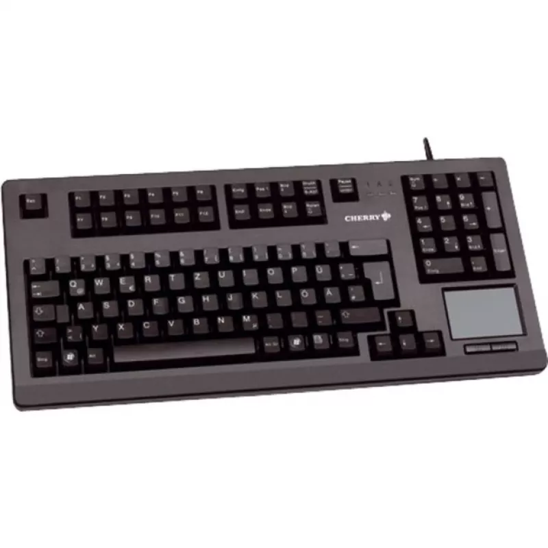 CHERRY MX11900 TouchBoard kompakti mekaaninen näppäimistö pallohiirellä, USB, US QWERTY, musta