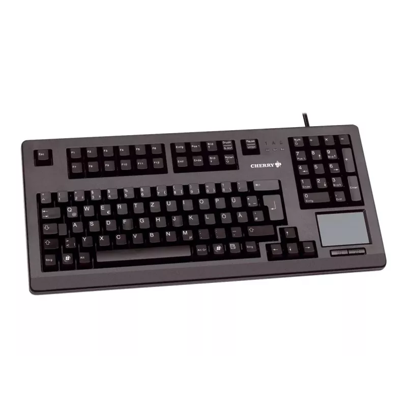 CHERRY MX11900 TouchBoard kompakti mekaaninen näppäimistö pallohiirellä, USB, US QWERTY, musta