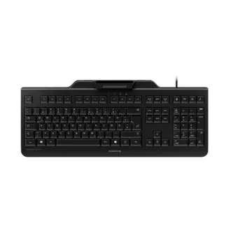 CHERRY SECURE BOARD 1.0 FRANCE näppäimistö, ranskalainen AZERTY-asettelu, johdollinen USB, musta