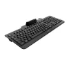 Cherry SECURE BOARD 1.0 langallinen näppäimistö NFC-lukijalla, UK-asettelu, musta
