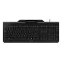 CHERRY SMART BOARD 1150 johdollinen näppäimistö sisäänrakennetulla älykortinlukijalla, USB, QWERTY, musta JK-A1150EU-2