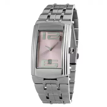 CHRONOTECH CT7017B-02M unisex kvartsi analoginen kello 30 mm ruostumattomasta teräksestä valmistettu mesh-ranneke