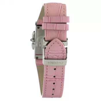 CHRONOTECH CT7018B-02S naisten analoginen kvartsikello 30mm valkoinen nahkaranneke