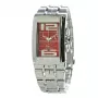 CHRONOTECH CT7018B-05M unisex-kello analoginen 28mm ruostumaton teräs hopea