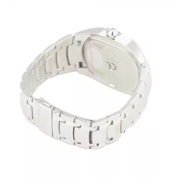 CHRONOTECH MAN CT7988M-65M analoginen kvartsikello 41 mm ruostumaton teräs musta kellotaulu hopeinen milanese-ranneke