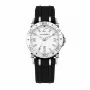CHRONOTECH miesten RW0038 analoginen kvartsikello 39mm teräskotelo musta kellotaulu musta nahkaranneke
