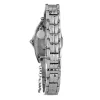 CHRONOTECH nainen CT7008LS-16M 28 mm ruostumaton teräs kvartsi analoginen kello hopeinen