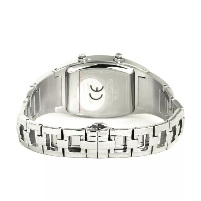 CHRONOTECH Woman CT7122LS-03M kvartsi analoginen kello 28 mm hopea ruostumaton teräs