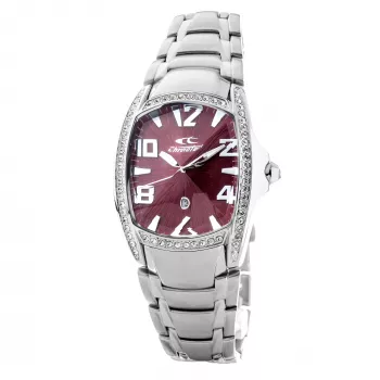 CHRONOTECH naisten kvartsi analoginen kello CT7988LS-64M 31 mm hopea ruostumaton teräs