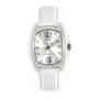 Chronotech naisten kello RW0002 analoginen kvartsi 35 mm valkoinen nahka