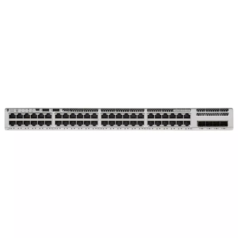 Cisco Catalyst 9200L 48-porttinen PoE+ 4x10G uplink -kytkin Network Essentials