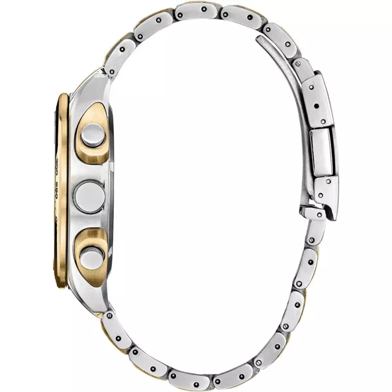CITIZEN Eco-Drive kronografi miesten kello CA4544-53L 43 mm sininen kellotaulu ruostumaton teräs
