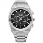 CITIZEN Eco-Drive kronografi miesten kello CA4580-50E 43mm ruostumaton teräs musta kellotaulu