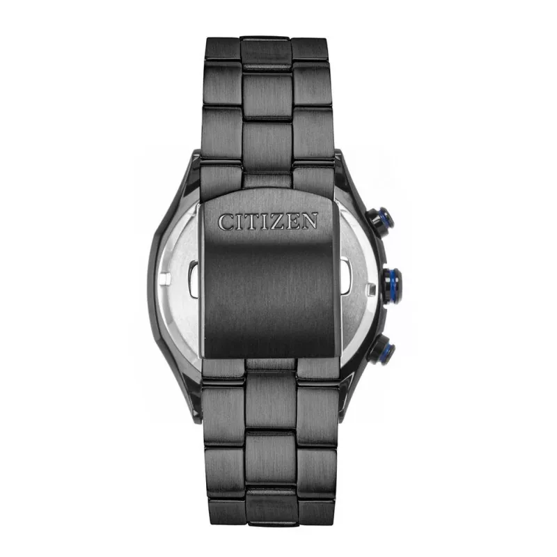 CITIZEN Eco-Drive kronografi ruostumaton teräs kello CA0438-52E 41 mm