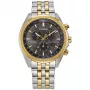 CITIZEN Eco-Drive -kronografi kello BL5564-55H 44mm teräs harmaa kellotaulu