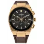 CITIZEN Eco-Drive kronografi kello CA4583-01E 43mm ruskea nahka