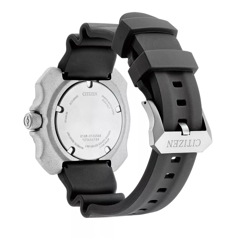 CITIZEN Eco-Drive sukelluskello BN0220-16E 46,5mm musta ionipinnoitettu ruostumaton teräs