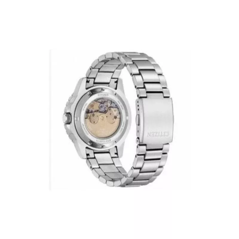 CITIZEN miesten automaattinen sukelluskello NJ0170-83Z 43mm oranssi kellotaulu ruostumaton teräs