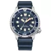 CITIZEN miesten Eco-Drive sukelluskello BN0151-17L 44 mm sininen kellotaulu sininen polyuretaaniranneke