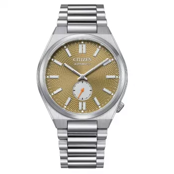 CITIZEN miesten automaattikello NK5010-51X 40 mm vihreä kellotaulu ruostumaton teräs