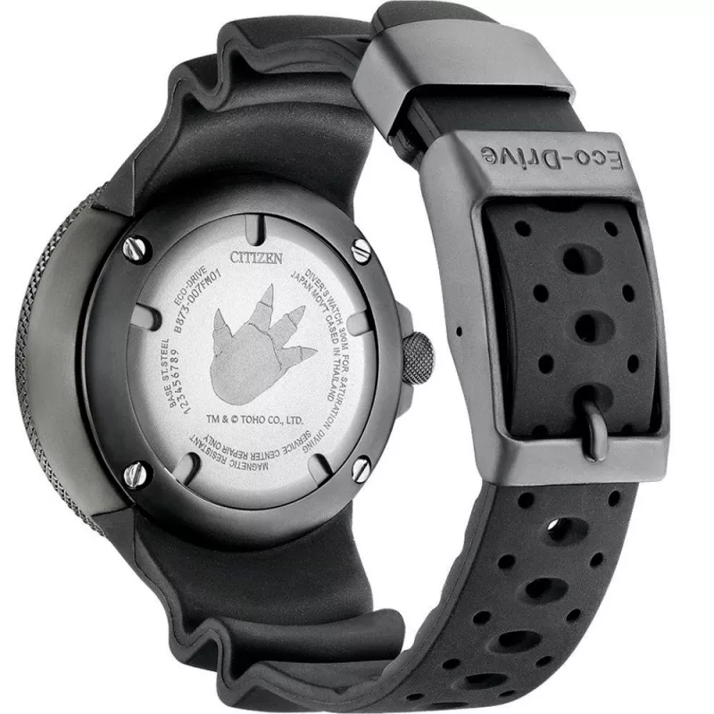 CITIZEN Promaster Diver Eco-Drive miesten kello BJ8059-03Z 48mm vihreä kellotaulu vihreä polyuretaaniranneke