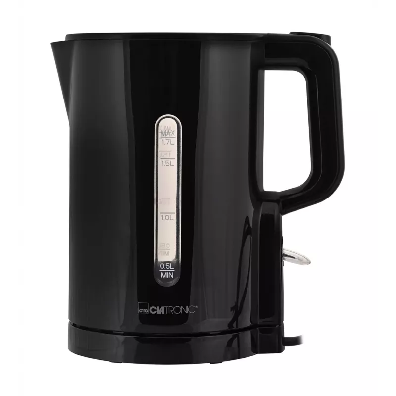 Clatronic WK 3835 johdoton vedenkeitin 1,7 l 2200 W musta muovi