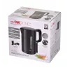 Clatronic WK 3835 johdoton vedenkeitin 1,7 l 2200 W musta muovi