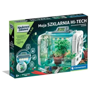 Clementoni Scientific Fun - High-Tech Greenhouse Lab: kasvitieteelliset kokeet