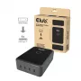 CLUB 3D CAC-1933 4-porttinen USB-C-latausasema, 240W GaN PD 3.1, PPS, LED-näyttö