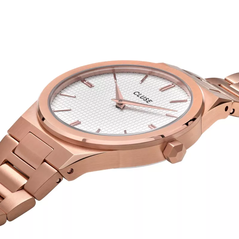CLUSE Minuit naisten kello 33 mm rosekulta ruostumaton teräs mesh